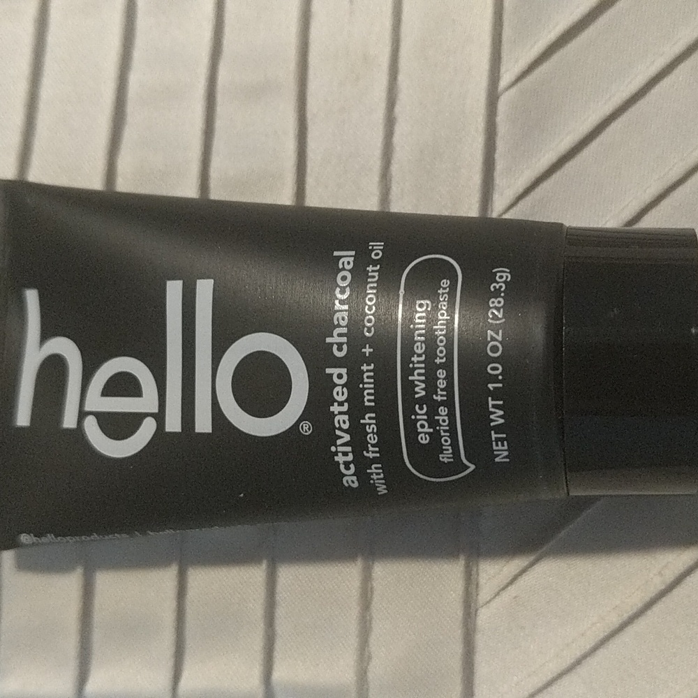 NWT charcoal toothpaste